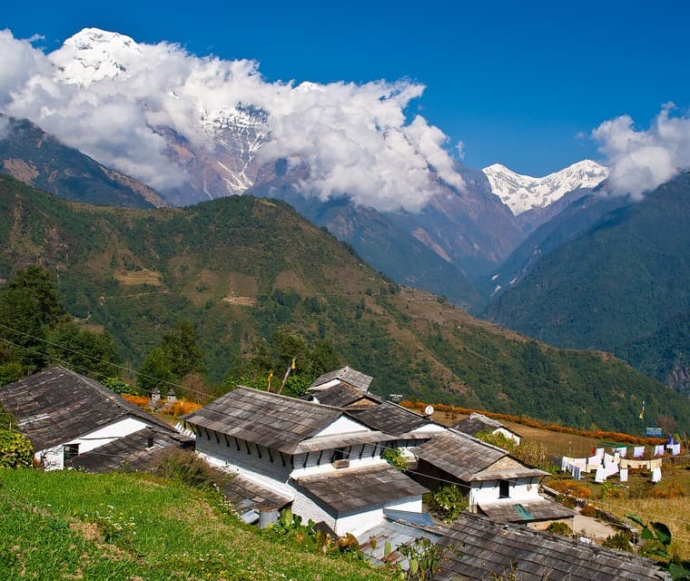 View of Ghandruk